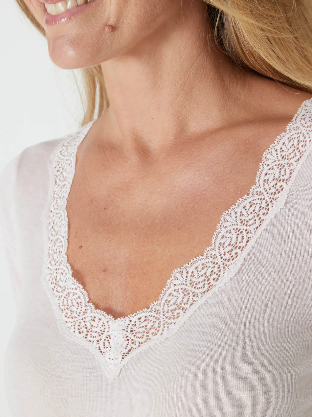 Daxon Chemise manches longues avec laine