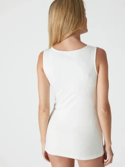 Daxon Chemise sans manches 20% laine