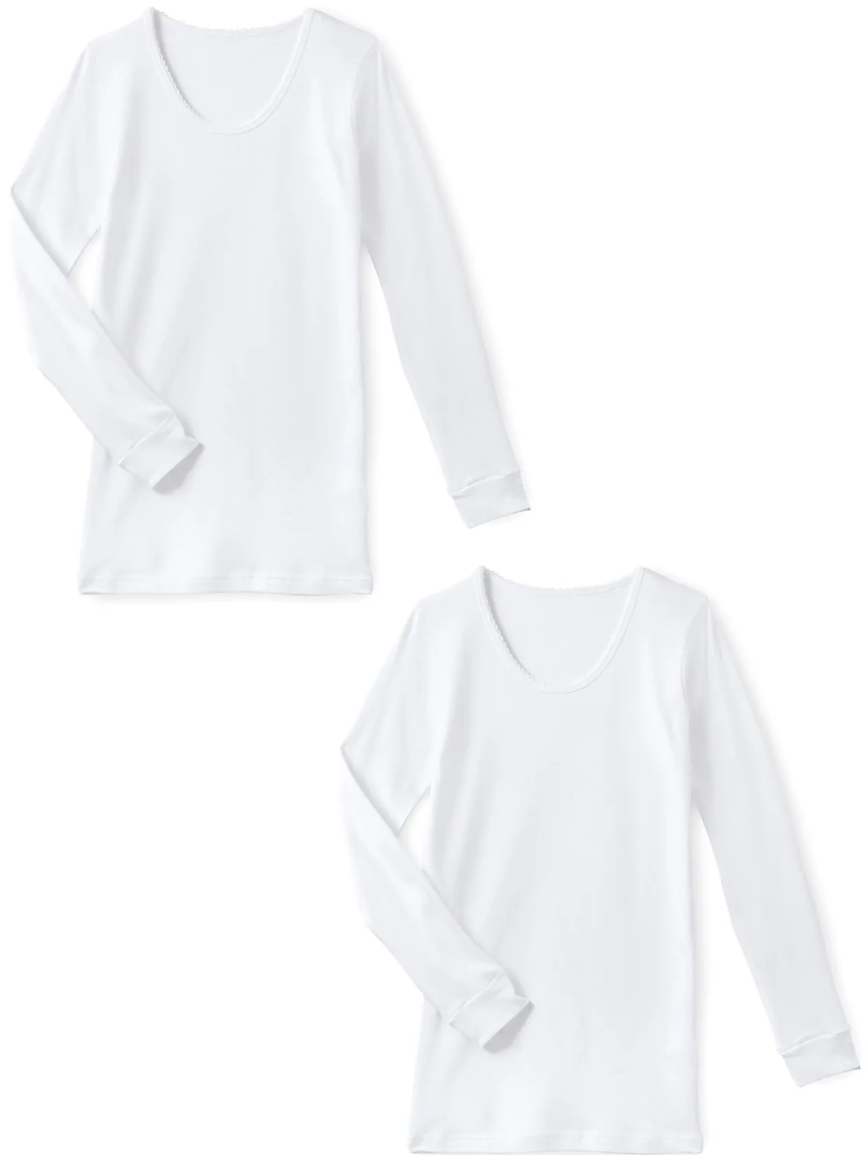 Daxon Chemises manches longues lot de 2