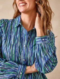 Femme Daxon Chemisier à manches longues