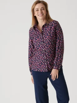 Femme Daxon Chemisier à manches longues