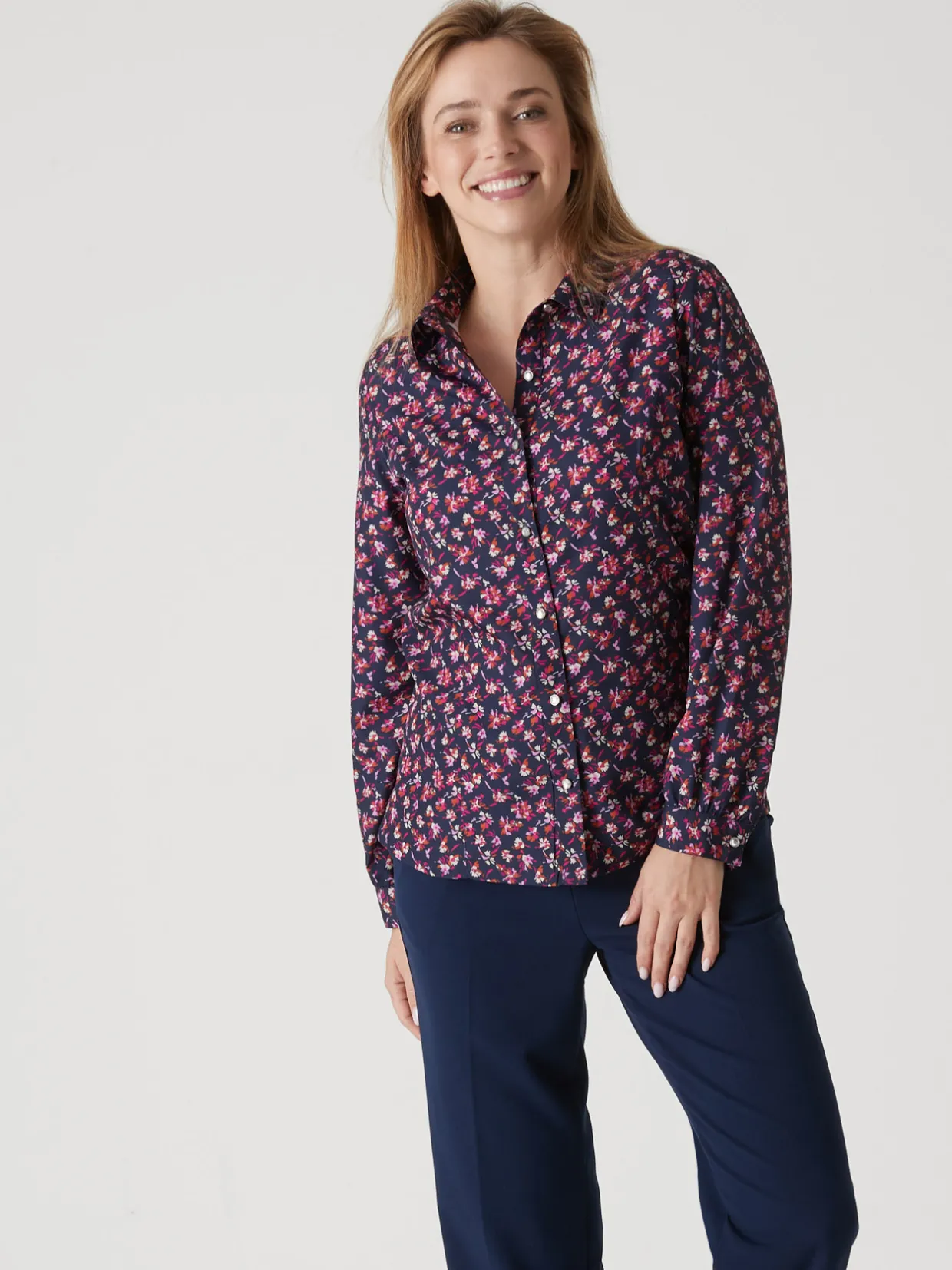 Femme Daxon Chemisier à manches longues