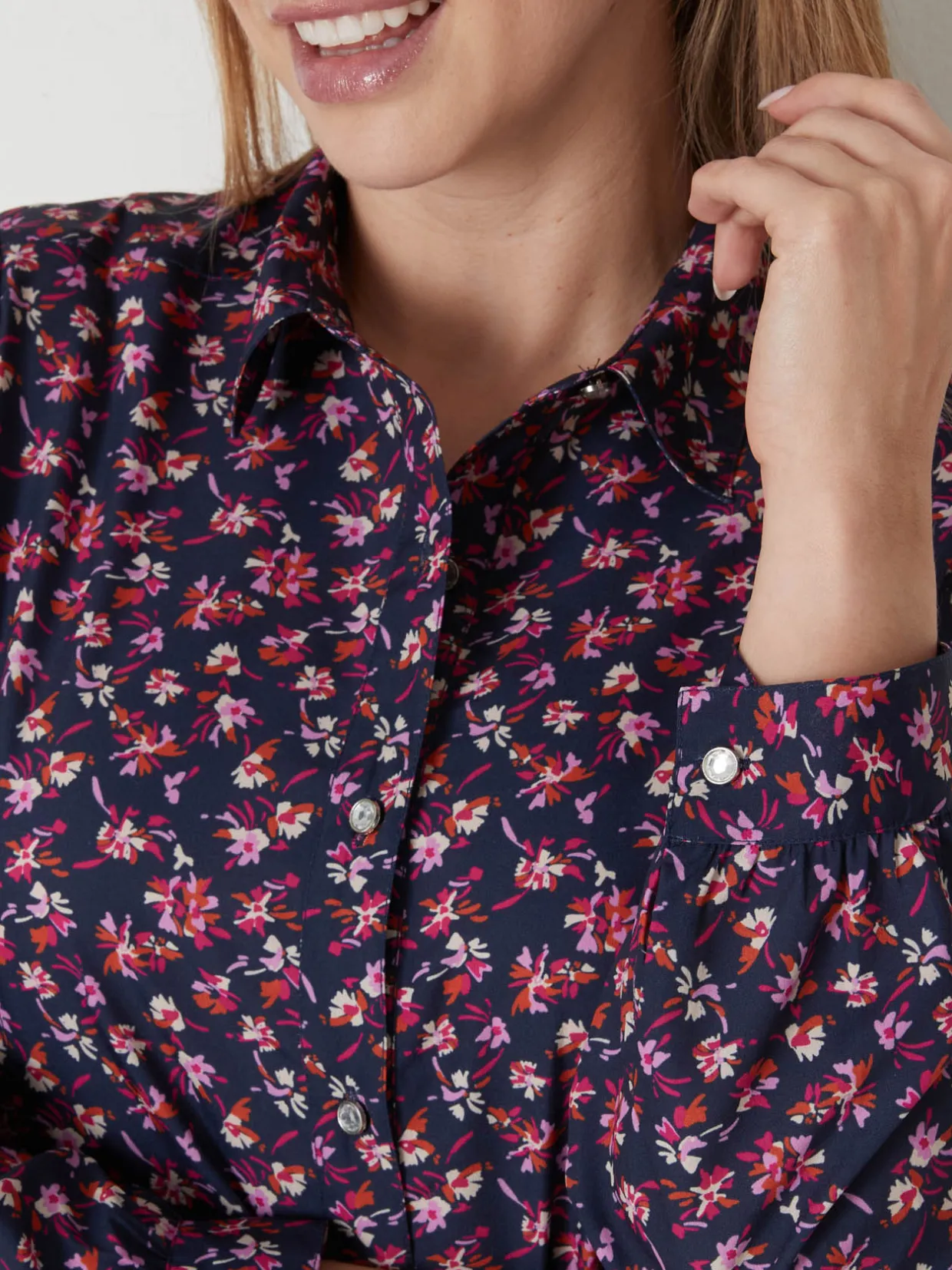 Femme Daxon Chemisier à manches longues