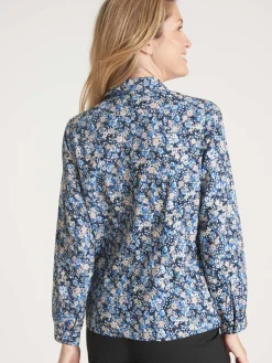 Femme Daxon Chemisier à manches longues