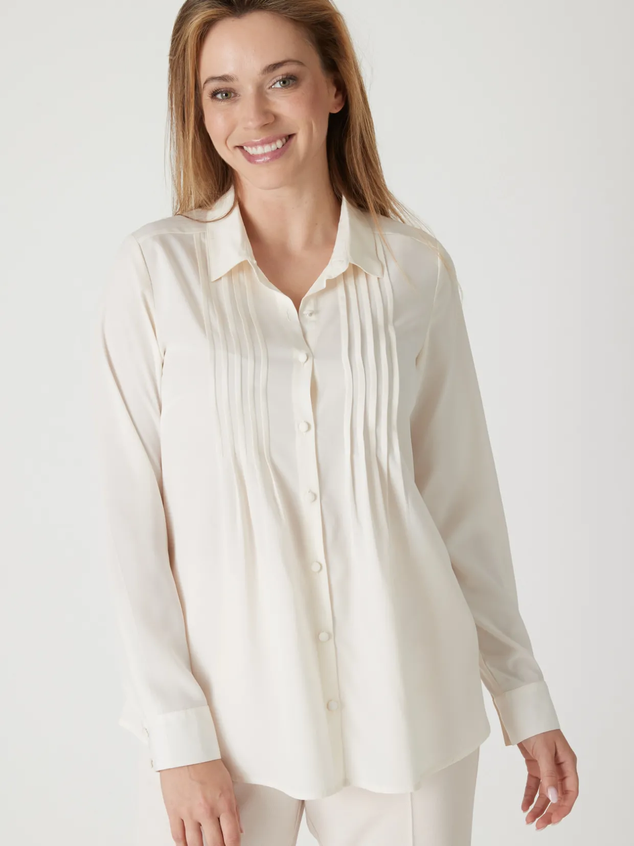 Femme Daxon Chemisier à plis effet plastron