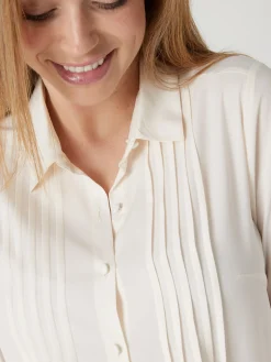 Femme Daxon Chemisier à plis effet plastron