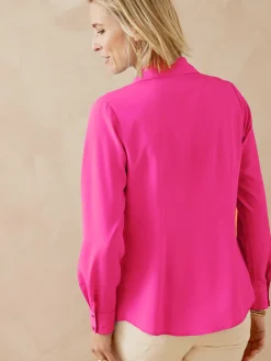 Femme Daxon Chemisier à plis effet plastron