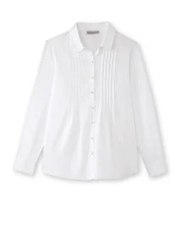 Femme Daxon Chemisier à plis effet plastron