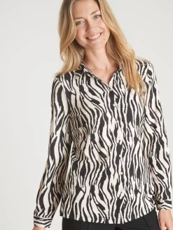 Femme Daxon Chemisier chaud en maille