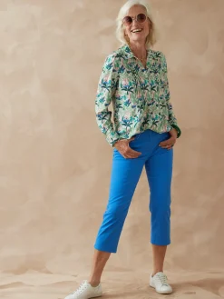 Femme Daxon Chemisier effet plastron manches longues