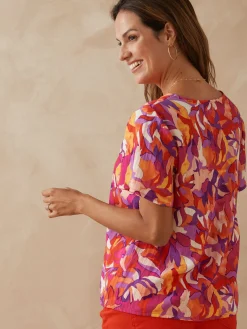 Femme Daxon Chemisier encolure smockée