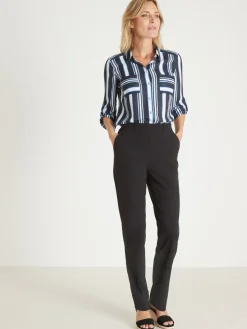 Femme Daxon Chemisier fluide long. 65cm