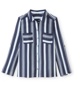 Femme Daxon Chemisier fluide long. 65cm