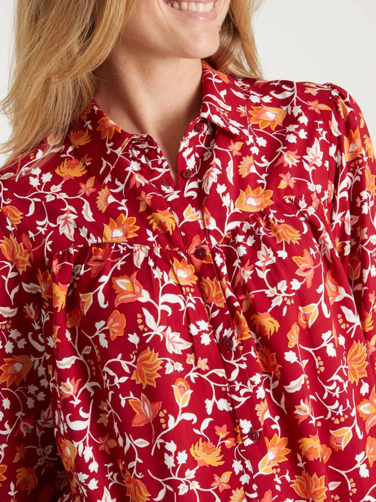 Femme Daxon Chemisier long ample spécial ventre rond