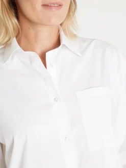 Femme Daxon Chemisier long pur coton