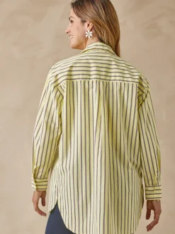 Femme Daxon Chemisier long pur coton