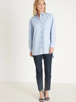 Femme Daxon Chemisier long pur coton