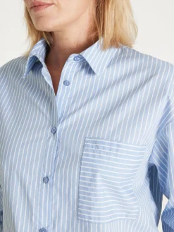 Femme Daxon Chemisier long pur coton
