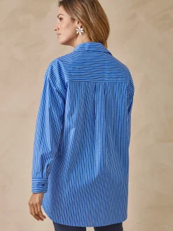 Femme Daxon Chemisier long pur coton