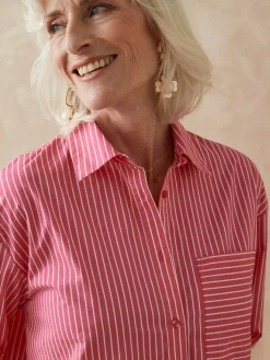 Femme Daxon Chemisier long pur coton