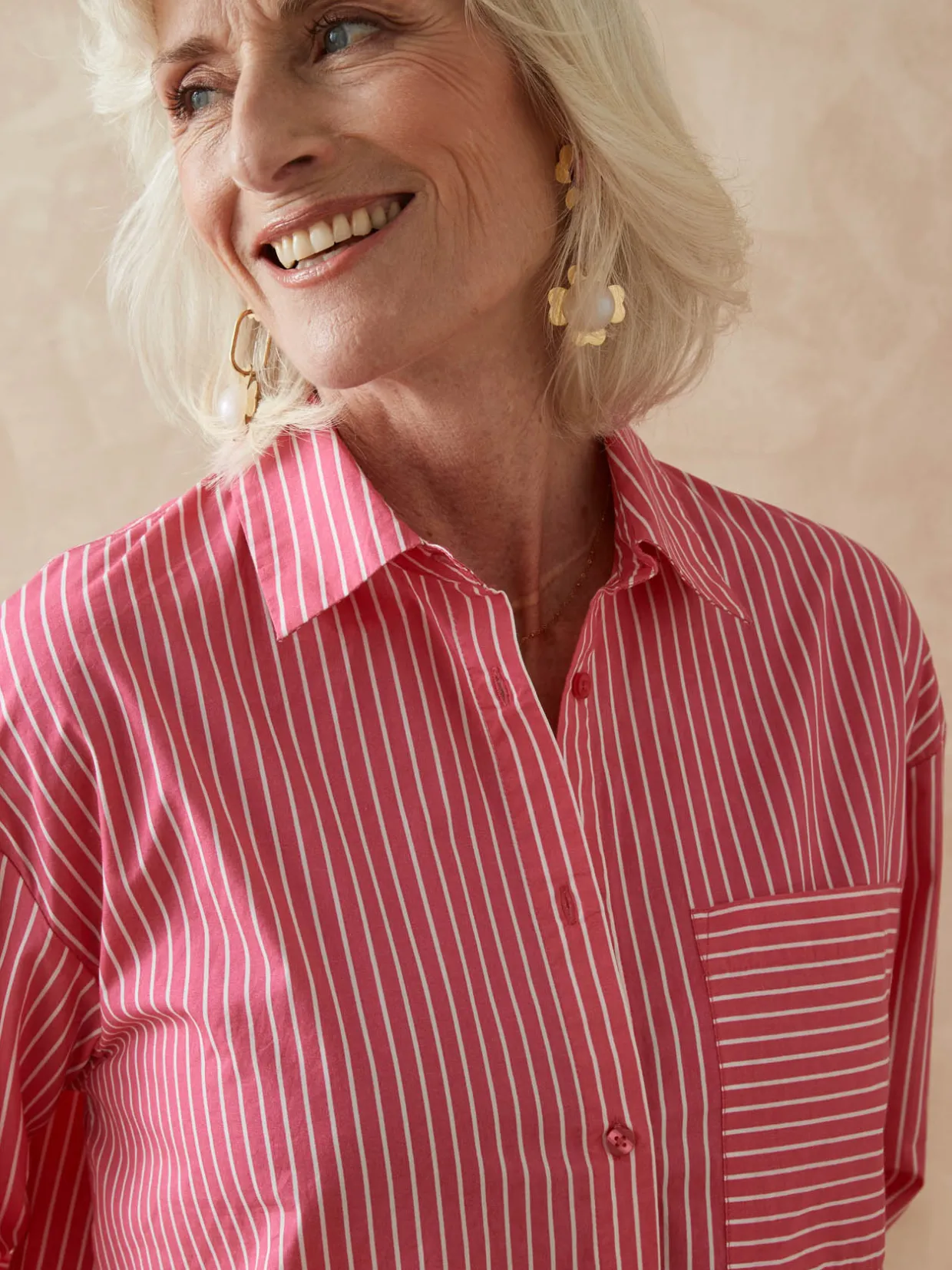 Femme Daxon Chemisier long pur coton