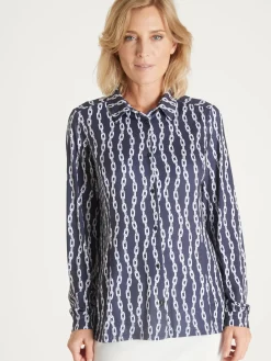 Femme Daxon Chemisier manches longues en maille