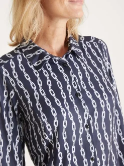 Femme Daxon Chemisier manches longues en maille