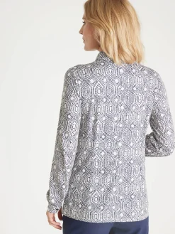 Femme Daxon Chemisier manches longues en maille