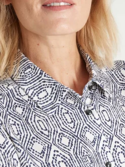 Femme Daxon Chemisier manches longues en maille