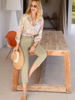 Femme Daxon Chemisier manches retroussables