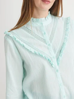 Femme Daxon Chemisier romantique à volants