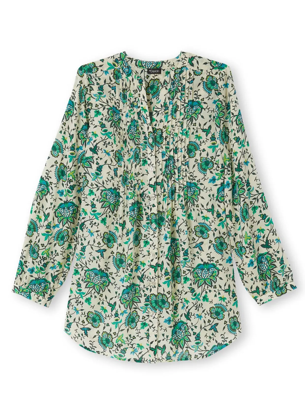 Femme Daxon Chemisier tunique à petits plis