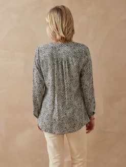 Femme Daxon Chemisier tunique à petits plis