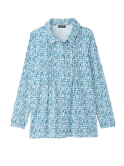 Femme Daxon Chemisier tunique en maille fluide