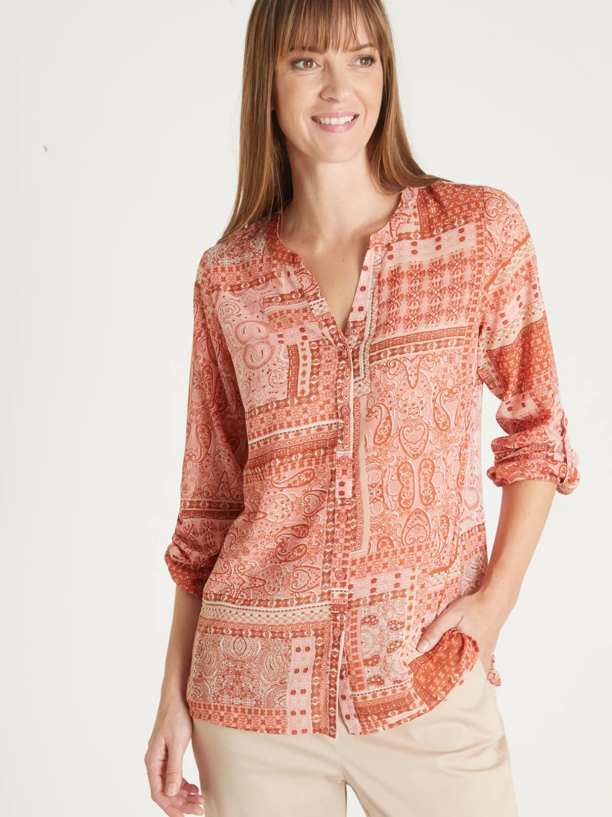 Femme Daxon Chemisier tunique fluide