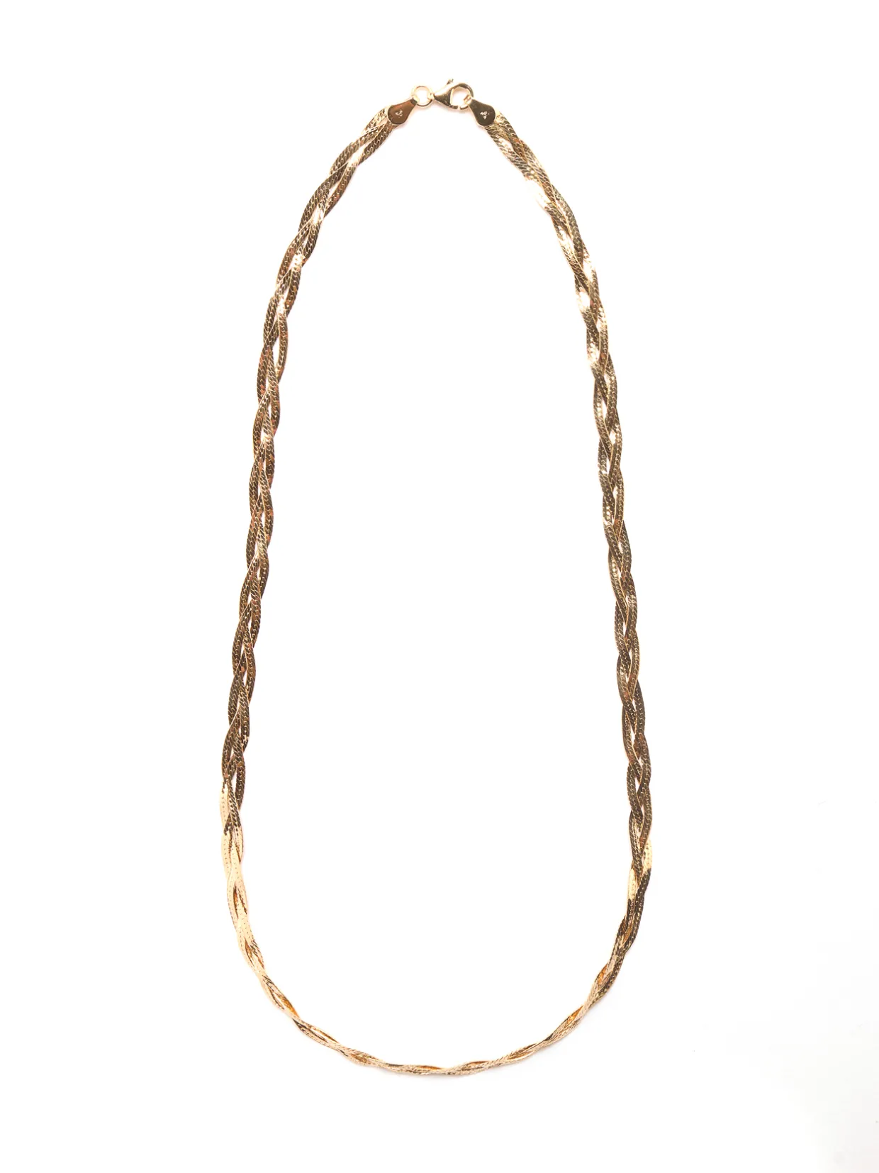 Femme Daxon Collier maille entrelacée