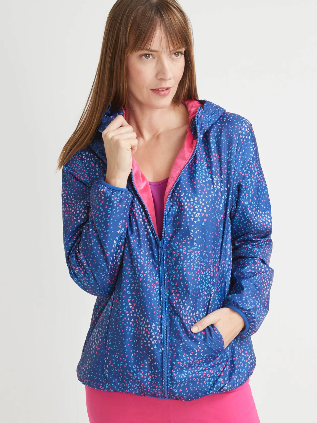 Femme Daxon Coupe-vent doublé polaire