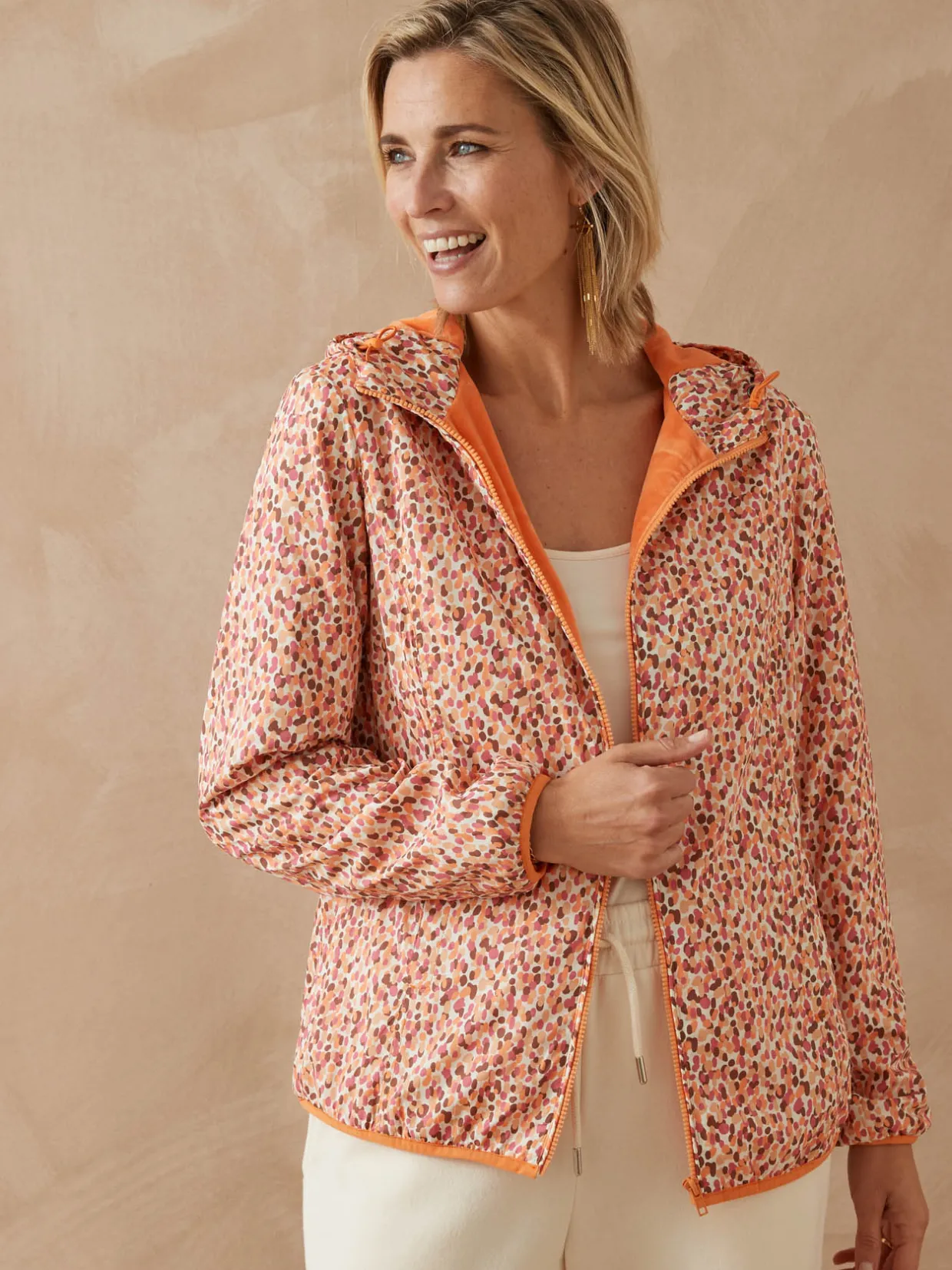 Femme Daxon Coupe-vent doublé polaire