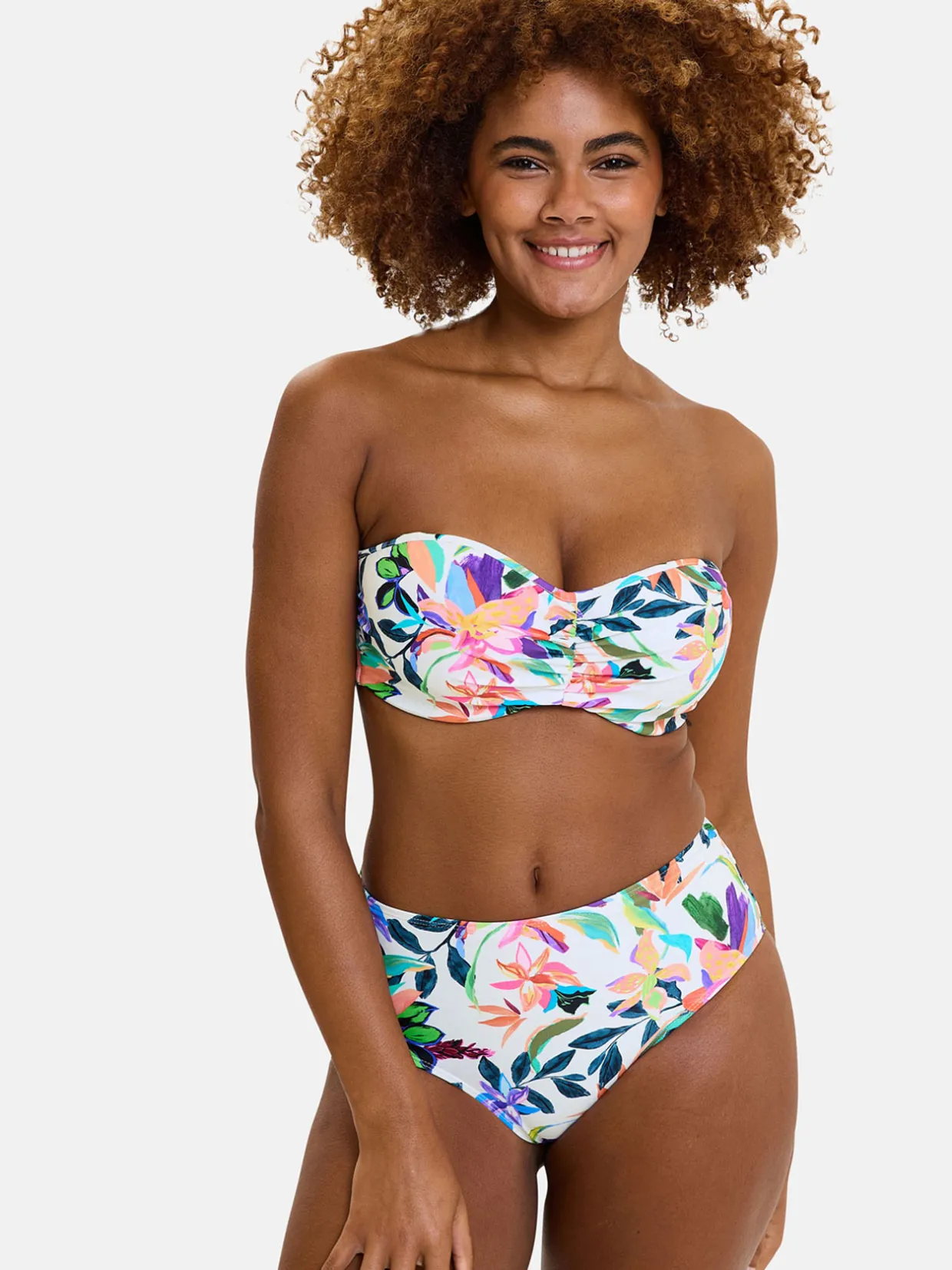 Femme Sans Complexe Culotte de bain taille haute