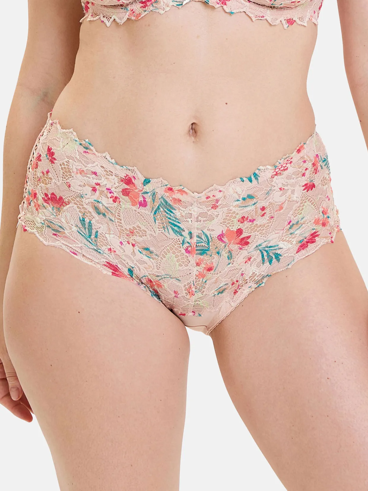 Sans Complexe Culotte dentelle et microfibre Arum