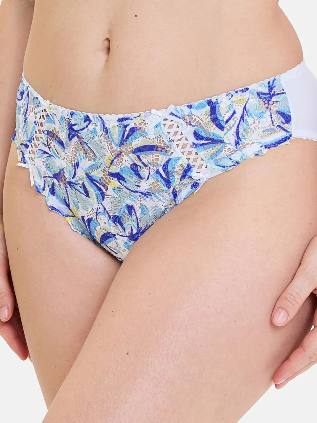 Sans Complexe Culotte dentelle et microfibre Arum