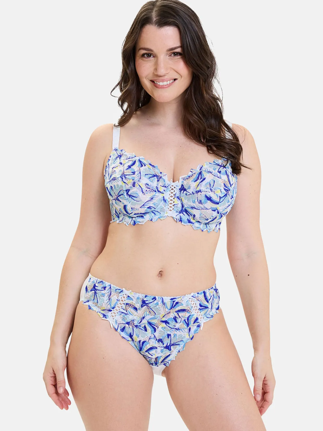 Sans Complexe Culotte dentelle et microfibre Arum