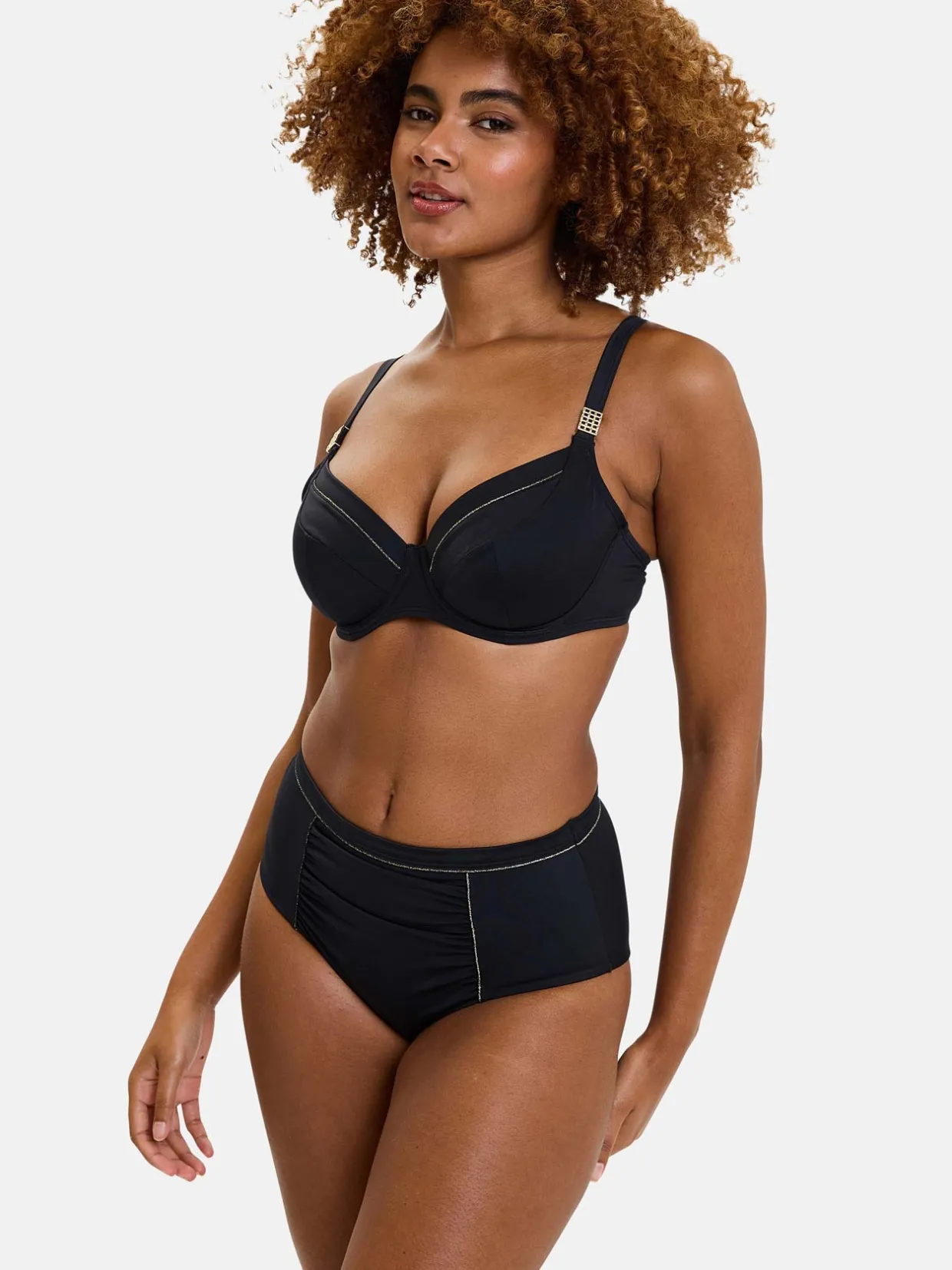 Femme Sans Complexe Culotte haute de bain Speekaboo Shape