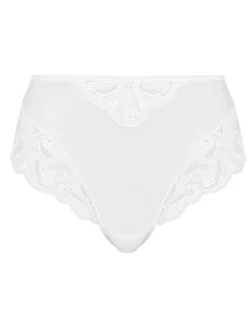 Sans Complexe Culotte haute dentelle et microfibre