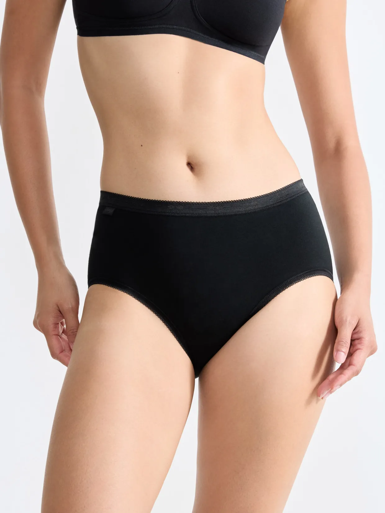 Sloggi Culotte midi Basic + coton majoritaire