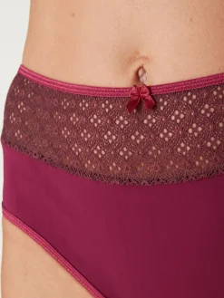 Daxon Culotte midi effet ventre plat