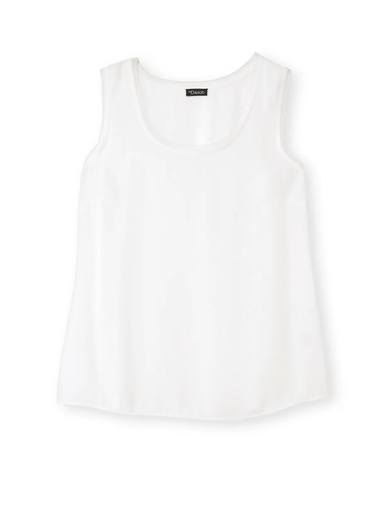 Femme Daxon Débardeur en crêpe avec dentelle