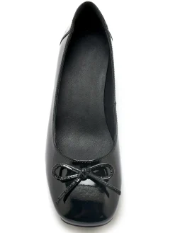 Femme Pédiconfort Décolletés cuir verni talon bloc