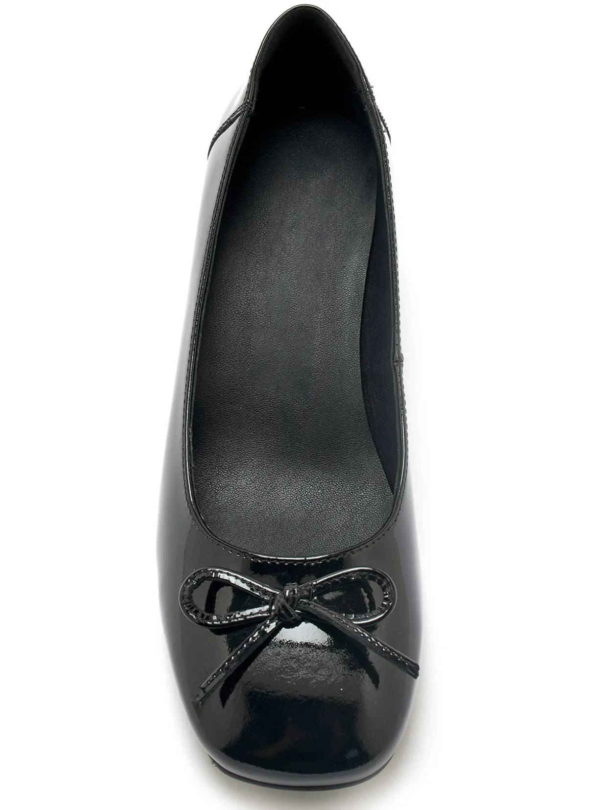 Femme Pédiconfort Décolletés cuir verni talon bloc