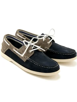 Homme Pédiconfort Debies cuir style bateau